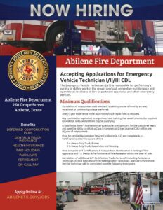 Texas Association for Emergency Vehicle Technicians
